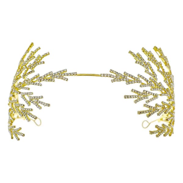 2 Stykker Rhinestone Bryllup Hodebånd Smykker Hodeplagg Bursdag Brudepiker