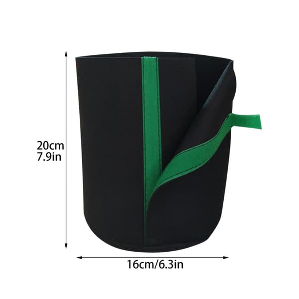 Transplanteringskorgset, 5-pack vakuumförseglat, 30x25x8cm, för trädgårdsarbete camel