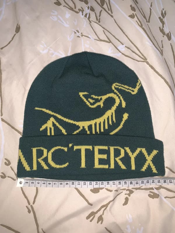 Bird Word Toque Vit Void Ullmössa Unisex Varm Vinter Green