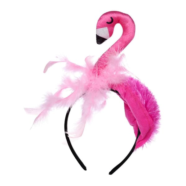 2x Søtt Flamingo Hodebånd Hårbøyler Hodeplagg for Bursdagsfest Ferie