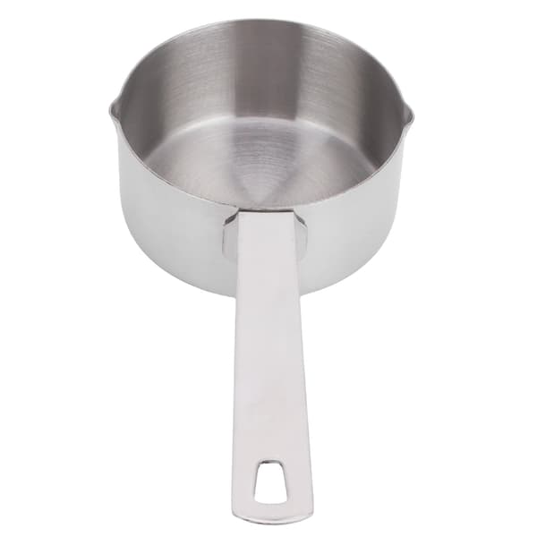 Måleske i 304 rustfrit stål, 1/4 kop 60 ml, bage-målekop med skalaer