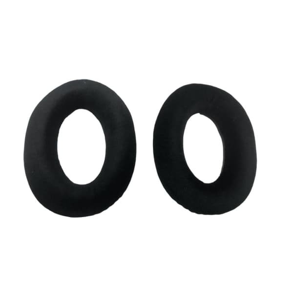 Erstatningsørepuder til Sennheiser HD598 HD599 HD569 HD559, sort, proteinlæder