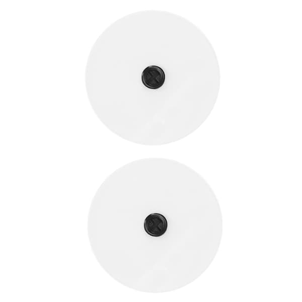 Rökinfusionslock, 2-pack, runt cocktailöverdrag för drycker, vin, whisky