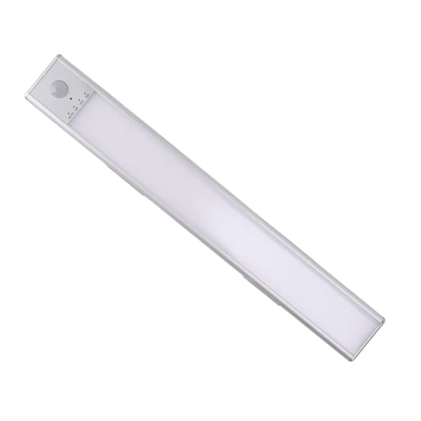 Rörelsesensor Skåpbelysning, USB-C LED, 120° Induktion, 30cm, 1100mAh, Inomhus