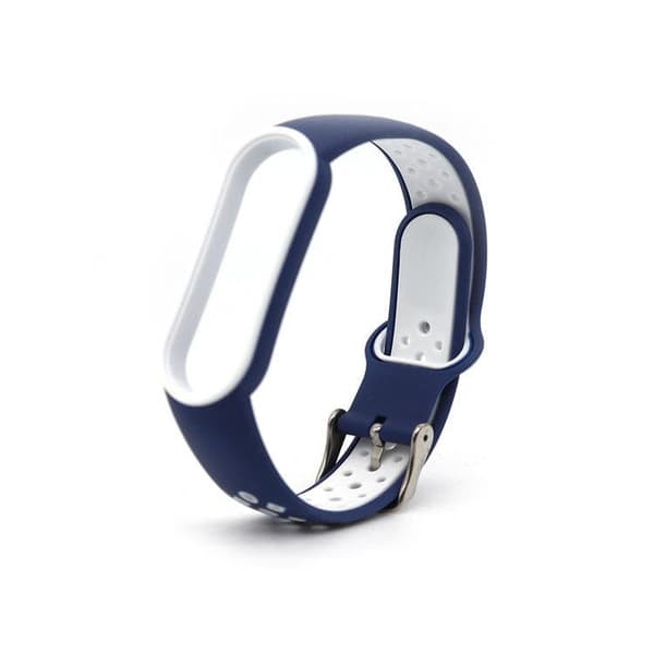 Samsung Galaxy Fit 2 Urrem, Mørkeblå, Silikone, Justerbar, Erstatningsrem til SM-R220