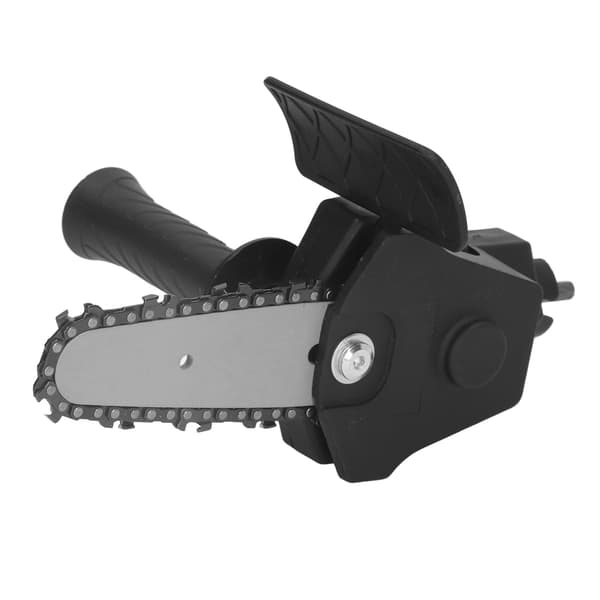 Sagkonverteringshodeadapter, rustfritt stål, plasthåndtak, elektrisk drill til sag, for 4-tommers drill, DIY
