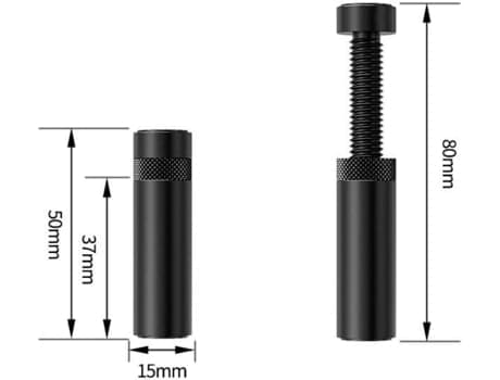 GPU-stöd, stöd för gamla grafikkort, Beijiyi GPU-stöd (m, 50 x 800 mm)