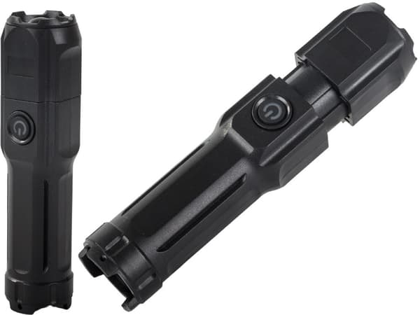 Ladattava taktinen taskulamppu, XPE LED, zoomattava, 3 tilaa, Micro USB, tehokas