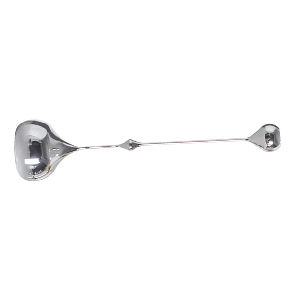 Ljusstake i rostfritt stål, silver, prydnad för skrivbord, heminredning