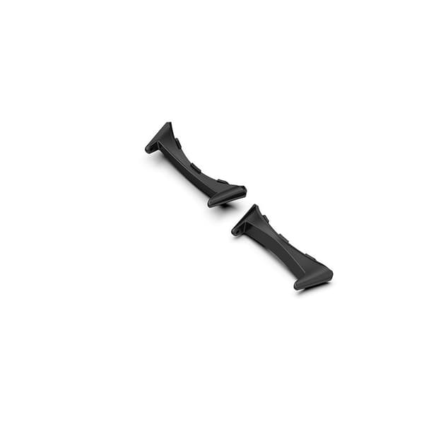 Urforbinder til Google Pixel Watch 3 45 mm, 22 mm remadapter, rustfrit stål, sort