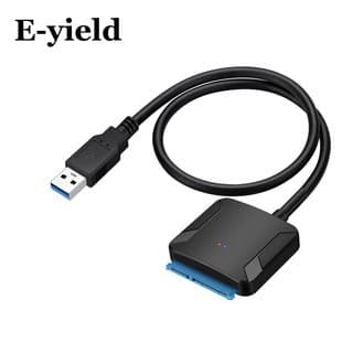 USB 3.0 - SATA-sovitinkaapeli 2,5/3,5 tuuman kiintolevylle, tiedonsiirto