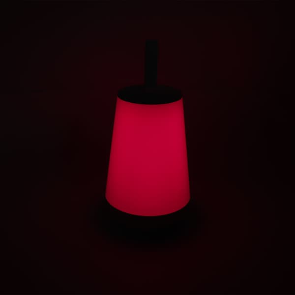 Bærbar Touch Natlampe, RGB Farverig Varm Blød, til Sengekant Udendørs Camping