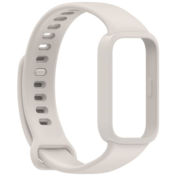 Erstatningsrem til Xiaomi Band 9 Active & Redmi Band 3, Silikone, Hvid White