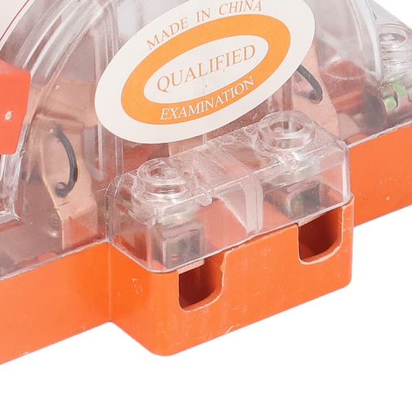 Transparent knivströmbrytare 2P 32A dubbelpolig, säkerhet med indikator, för generator