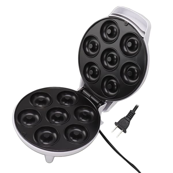 Mini Donut Maker 1200W, Non-Stick Elektrisk Donutmaskine, US Stik 110V