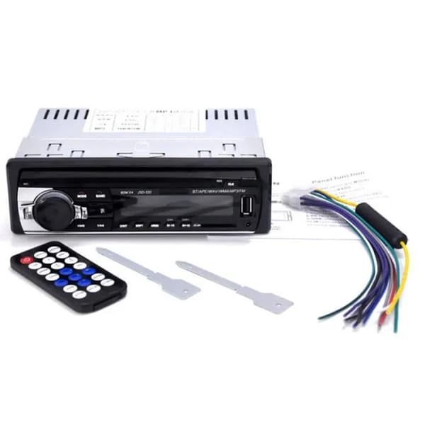 JSD520 Bil Bluetooth MP3-spelare, U-disk TF-kort Bilradio Ersätter CD DVD