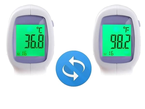Beröringsfri Infraröd Termometer, Digital LCD, Panna, för Barn & Vuxna, Feberdetektering