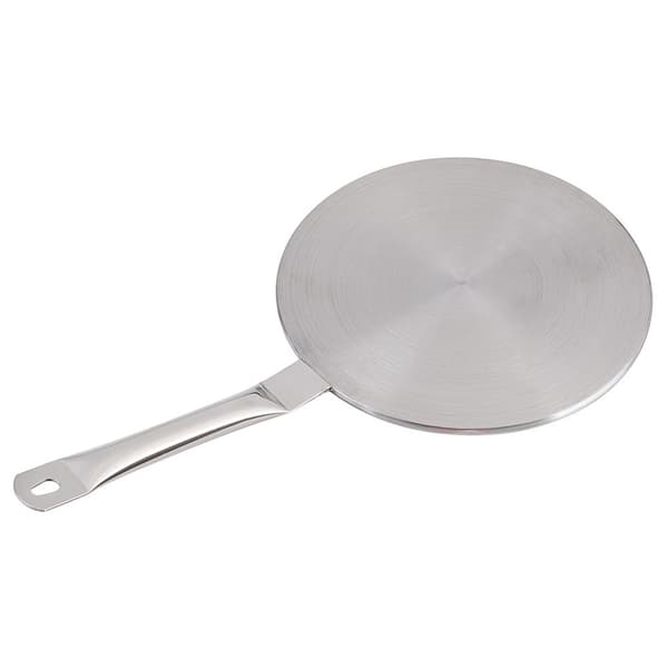 Varmeleder i rustfrit stål til gas-, el- og induktionskomfur, 22 cm