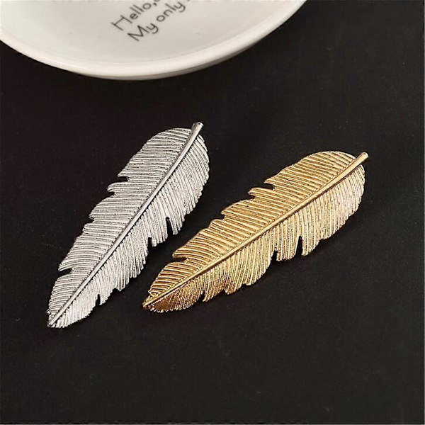 Chic Foliage Hårklemme Bundle til Trendy Opsætninger 3 Pcs