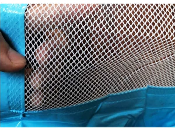 Oppustelig Vandhængekøje Pool Float, PVC Lounger til Voksne, Bærbar Sammenfoldelig