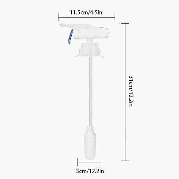 Elektrisk juice-sugrörspump, 2-pack, automatisk handpress, uppladdningsbar, för drycker