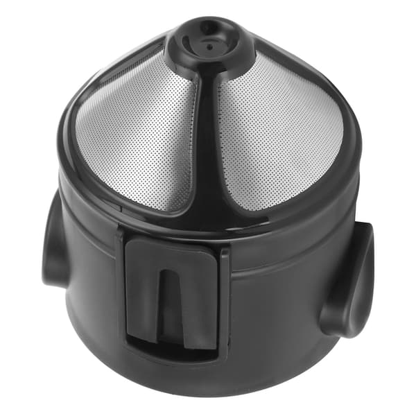 Kaffefilter i rustfritt stål, 6 cm, kjegleformet, sammenleggbart, gjenbrukbart kaffedryppfilter