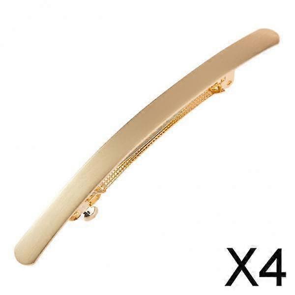 3-5pk Hårspenner Barrette Geometrisk Korea 4 Pcs