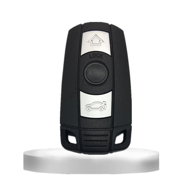 3-knapps fjärrnyckelfodral ersättning kompatibel med BMW E60 E61 E70 E71 E81 E87 E89 E90 E92 E93
