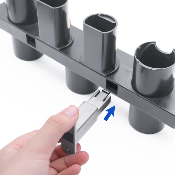Dyson Støvsuger Tilbehørsholder, Vægmonteret Organizer til V7 V8 V10 V11 V15, Sort