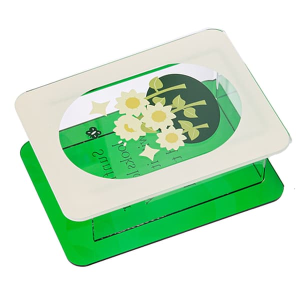 Klar akryl blomstervase, moderne bukettholder, blomsterbeholder til boligindretning
