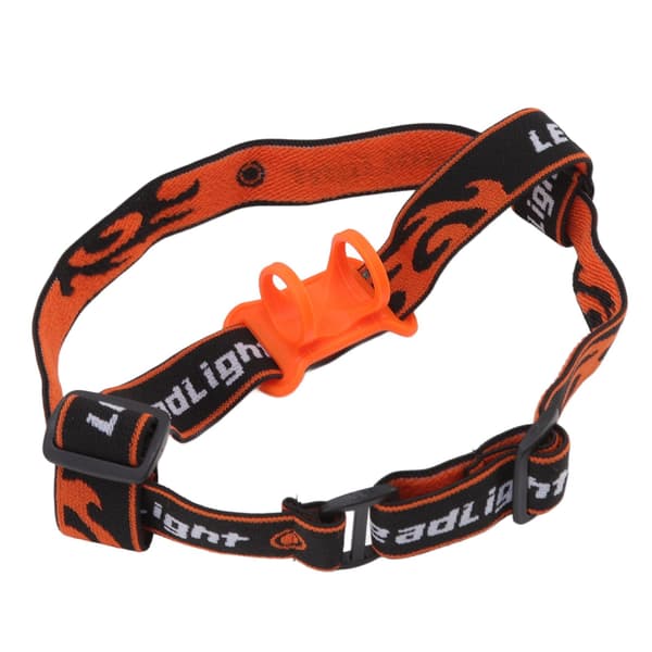 Elastisk pannlampsrem, handsfree ficklampshållare för 22-32 mm diameter, utomhus
