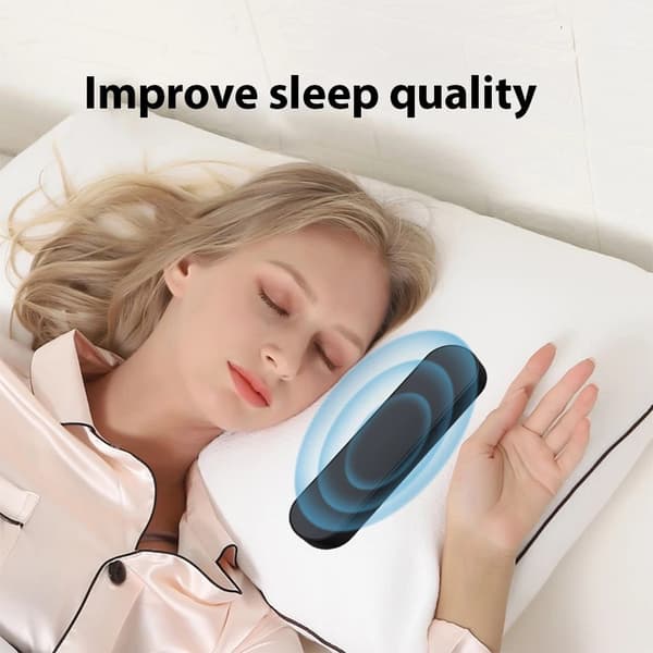 Benledning Bluetooth 5.4 Høyttaler, Putemusikkspiller med Timer, Søvn og Avslapning, Blå Blue