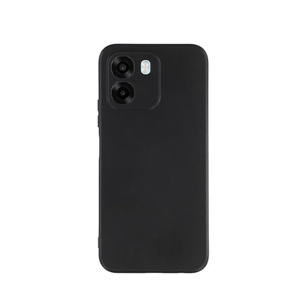 Magnetisk benmonteringssæt med silikoneetui til Oppo A6, sort