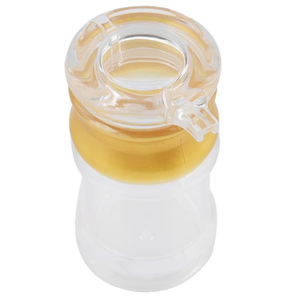 Akryl Transparent Guldfärgad Oljeflaska, Medium, Sojasås Vinäger Dispenser, Kök Kryddkanna