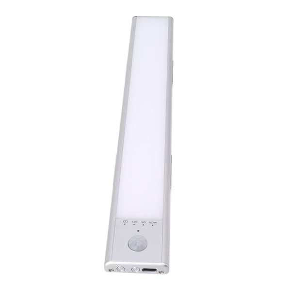 Rörelsesensor Skåpbelysning, USB-C LED, 120° Induktion, 30cm, 1100mAh, Inomhus