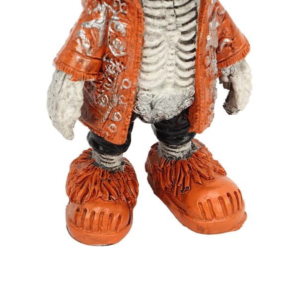 Skelettfigur i harts, cool utsökt staty, heminredning, present typ D
