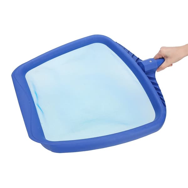 Robust plastikramme poolbladnet, swimmingpool rengøringsnet, pooltilbehør
