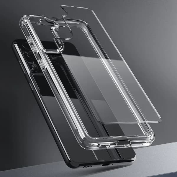 Super Protective Back Cover Kit med Hydrogel Skärmskydd för Oppo Find X9