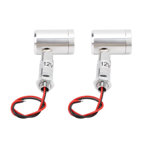 Mini LED Spotlight 2-pack, DC12V 1W, 30° vinkel, vit, accentbelysning för smyckesvitrinskåp