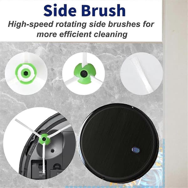 Tilbehør til IRobot Roomba E/I/J-serien robotstøvsuger, reservedeler hovedbørste, sidebørste, F As Shown