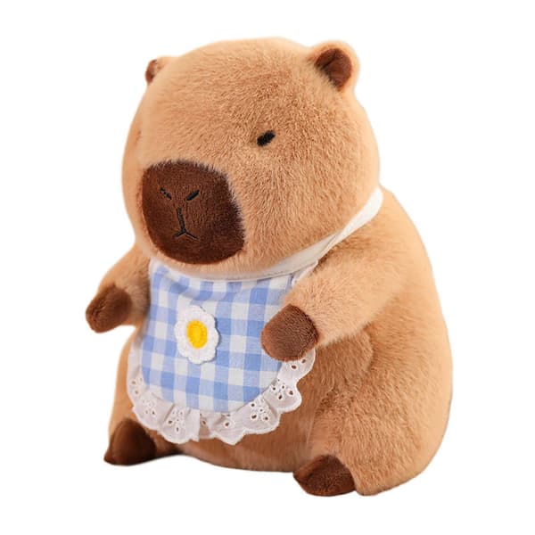 Realistisk Capybara Gosedjur Barnrumsinredning Prydnad Soffa Bil Capybara 30cm Blue