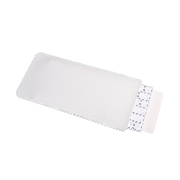 PU-læder opbevaringsetui til Magic Keyboard, sort, slankt bærbart beskyttelsescover White