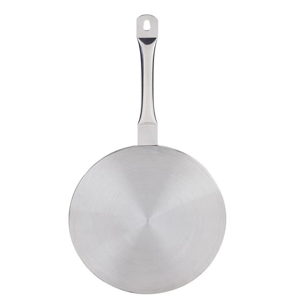 Varmeleder i rustfrit stål til gas-, el- og induktionskomfur, 22 cm