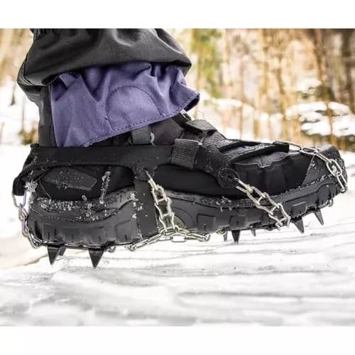 Jääpiikit kenkiin, liukueste, koko 35-39, TPE ja ruostumaton teräs 35-39