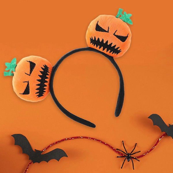 Gresskarhårbøyle, Halloween-hodeplagg, Hodeplagg Dekor Kostyme Hårbøyle Style B