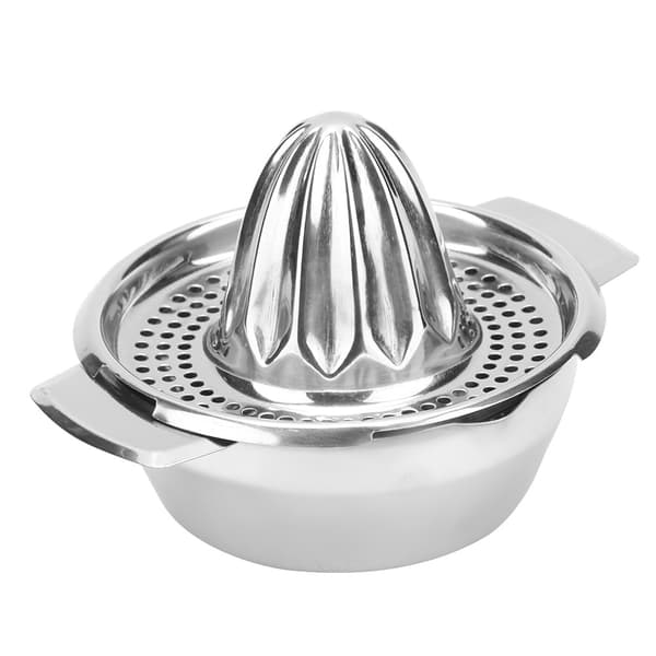 Mini manuel saftpresser i rustfrit stål, citron- og appelsinpresser, bærbar til husholdningsbrug