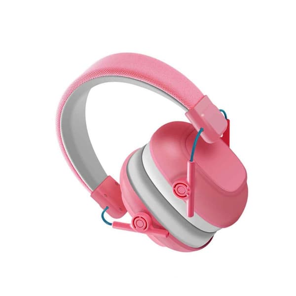 Støyreduserende øreklokker, 26dB lydreduksjon for søvn, arbeid, studier, rosa Pink