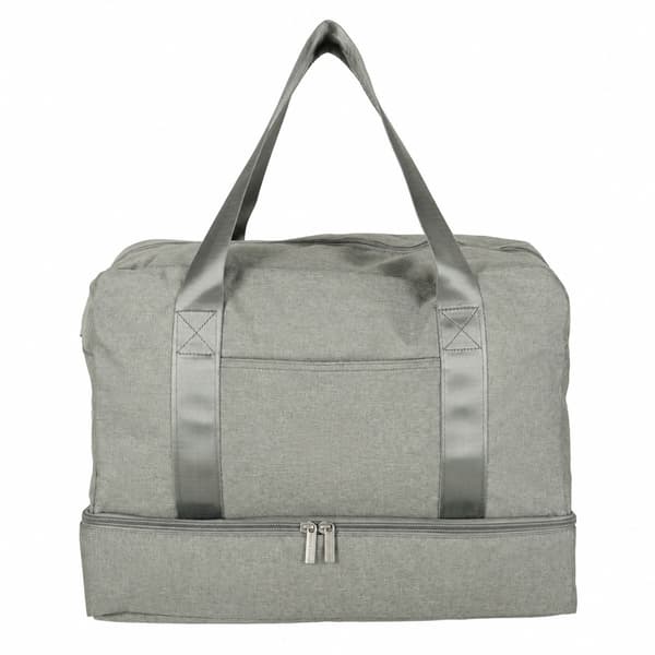 Reisebag, grå, 39x18x30cm, polyester, håndbagasje for Ryanair