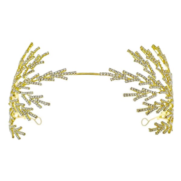 2 Stykker Rhinestone Bryllup Hodebånd Smykker Hodeplagg Bursdag Brudepiker