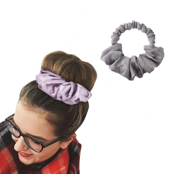 Värmefri Hårrullare, Flexi Hårring för Lockar, Nylon, Grå